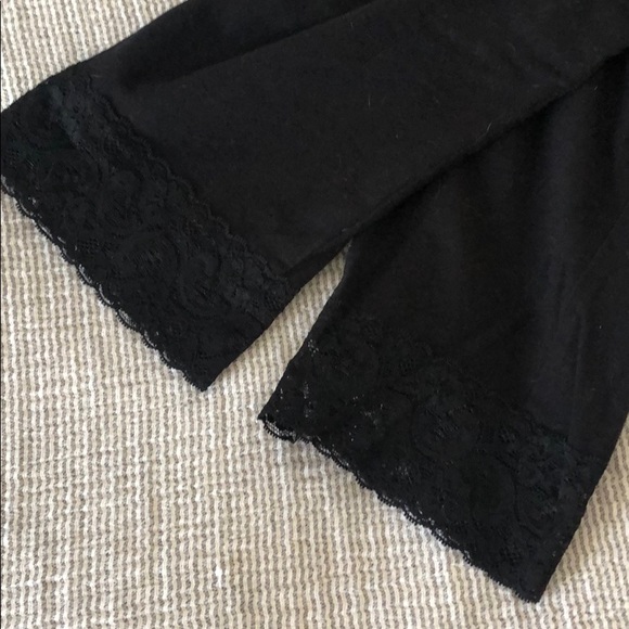 Torrid crop tights with lace - Picture 2 of 2